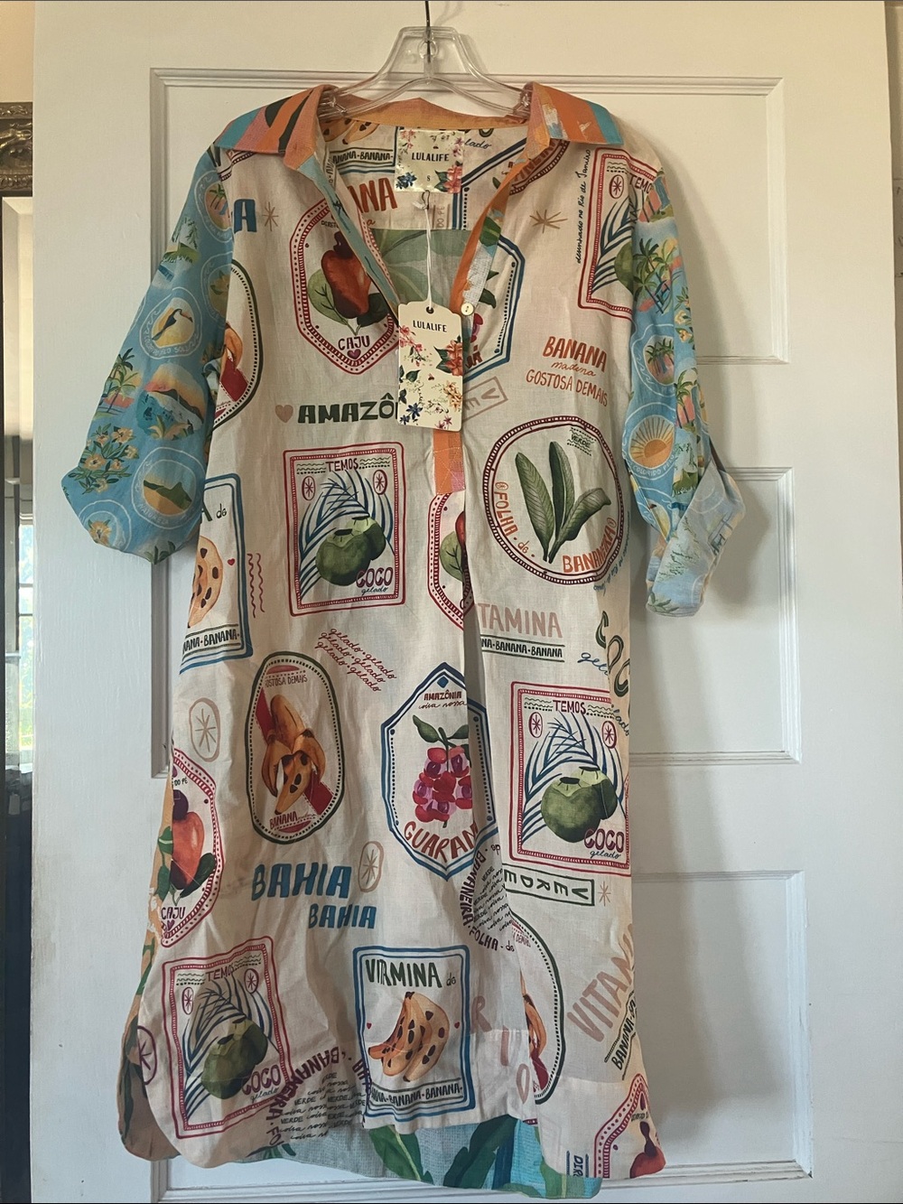 Fruit and vegetables dress